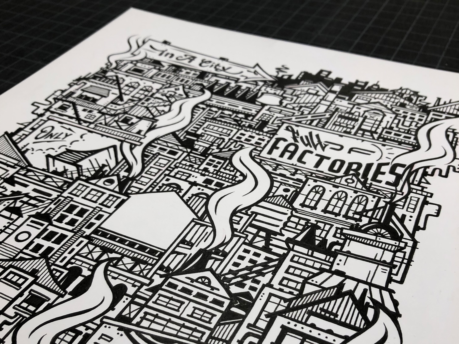 Hitsville Poster Inking by Joseph Cornelia on Dribbble