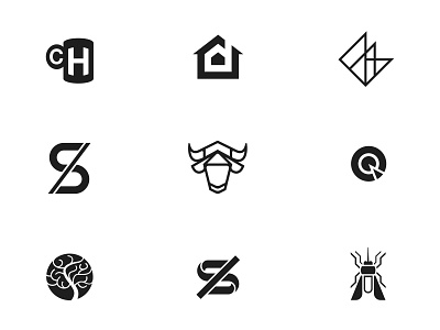 Marks Part 01 branding design icons illustration logo typography