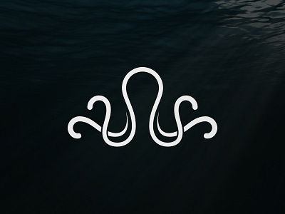 Octo Co. animal brand illustration logo mark minimal octopus squid