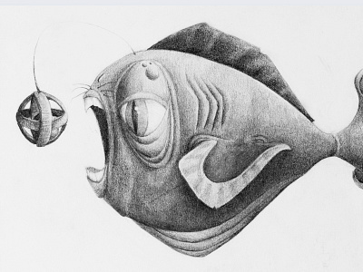 Catfishing animal drawing fish illustration sketch