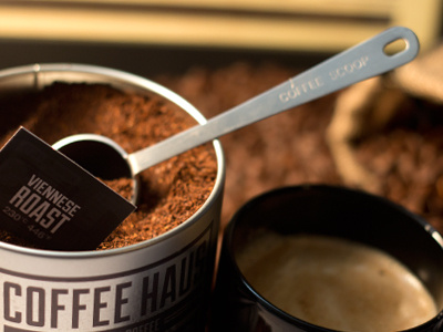 Das Coffee Haus Packaging coffee packaging silkscreen