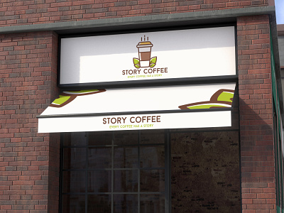 Story Coffee Rebranding branding graphic design logo typography vector