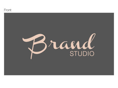 Business Card Template branding design small business