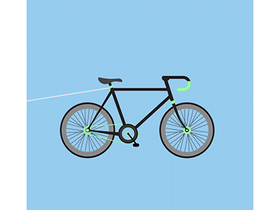 Fundraising Promotion bike charity cycling fundraising gif motion promotion social typography