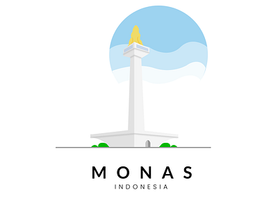 Capital City Indonesian graphic design