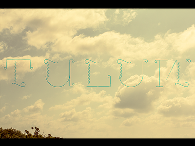 Tulum mexico tulum typography