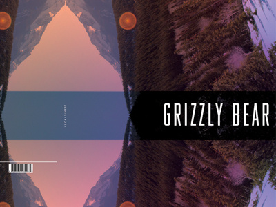 Grizzly Bear / Album cover album bear cover grizzly mountain photo reflection