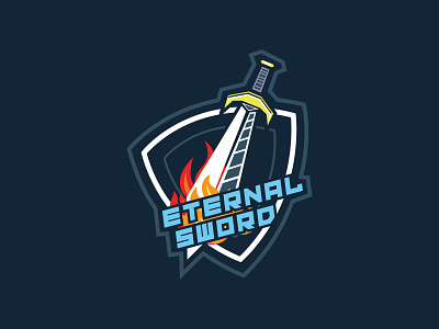 Eternal sword app branding design icon illustration logo typography ui ux vector