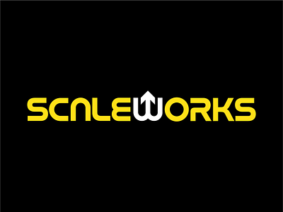 Scaleworks Logo by Paul Gernale brand design brand identity branding branding design corporate branding corporate design corporate logo logo logo design logomark logotype
