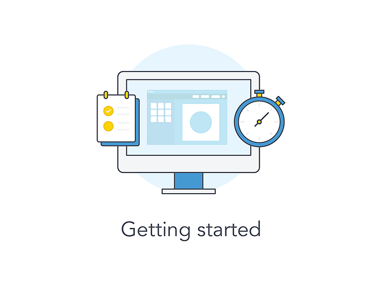 Getting started by Paul Gernale on Dribbble