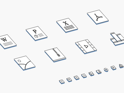 文件格式图标设计