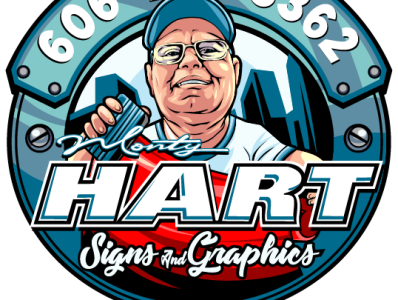 Monty HART Logos branding design illustration logo typography vector