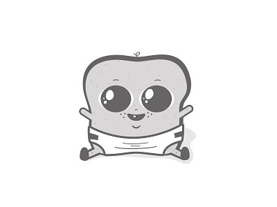 Bread Baby caseyillustrates illustration vector