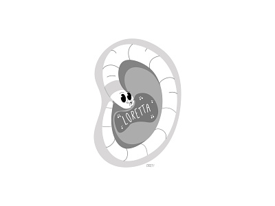 Ear Worm caseyillustrates ear worm ginger root illustration loretta orlando vector