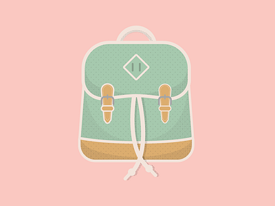 Back To School – Backpack flat illustration orlando vector