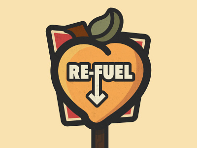 Re-Fuel | WIP creative south cs16 georgia peach re fuel