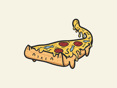 Pizza Cat anchovies cat cheesy junk food meow pepperoni pizza