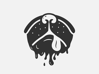 Drooling | Inktober 6/31 dog drool drooling inktober inktober 2018 nose vectober