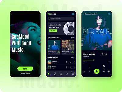 Music App Screen