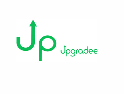 Upgradee design logo ui ux