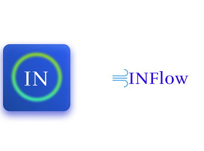 INFlow design logo ui ux