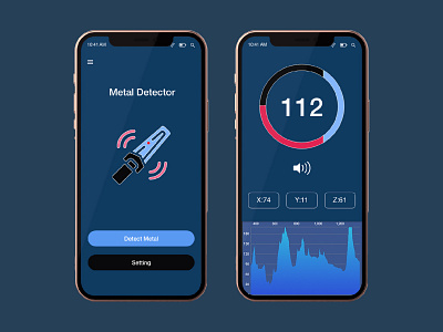 Metal Detector App Design