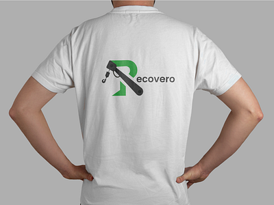 Recovero Logo For Company 3d animation branding graphic design logo motion graphics ui