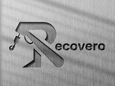 Recovero Logo For Company 3d animation branding graphic design logo motion graphics ui