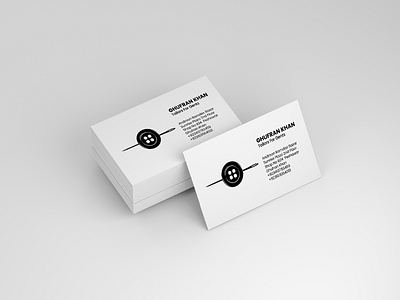 Business Card Design For Tailor Company 3d animation branding graphic design logo motion graphics