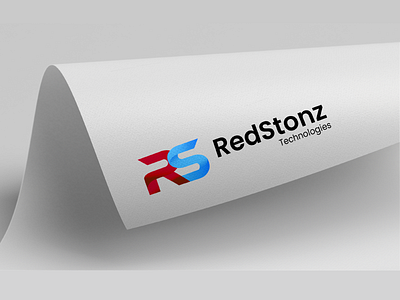 Red Stonz Technologies Logo Design for Our Company 3d branding design graphic graphic design logo motion graphics technologies