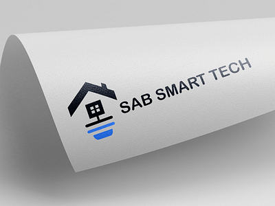SAB SMART TECH LOGO animation app app design design graphic design logo