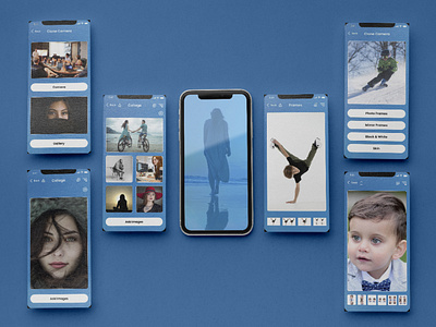 Clone Mirror App app design ui ux design