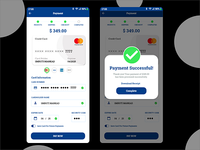 Pop-up/Overlay Design - Successful Payment Page app design overlay payment paymentsuccessful popup ui