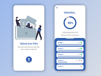 File Upload UI app appdesign appui dailyui design fileupload ui ux