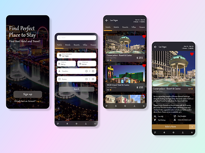 Hotel Booking App UI