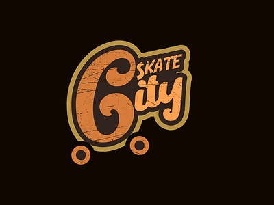 Logo for city skate company