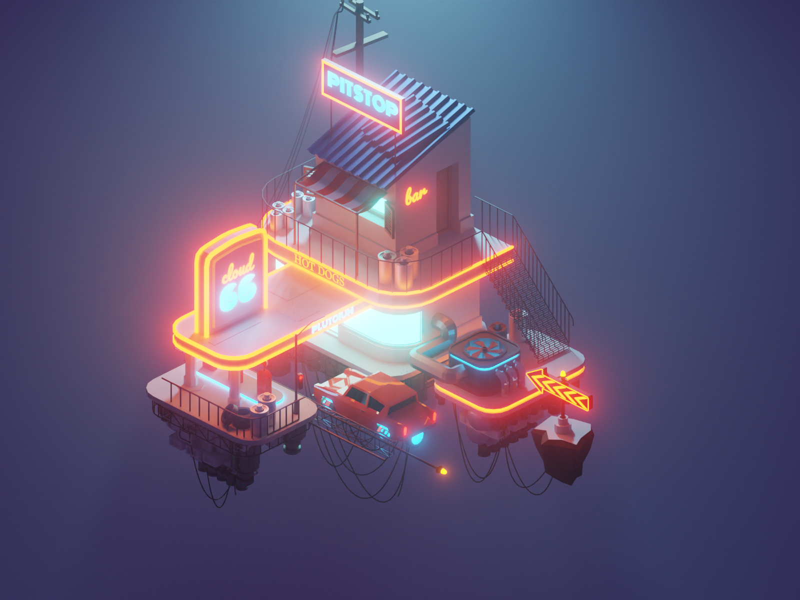 Space Rig by Alexander Ewetumo on Dribbble