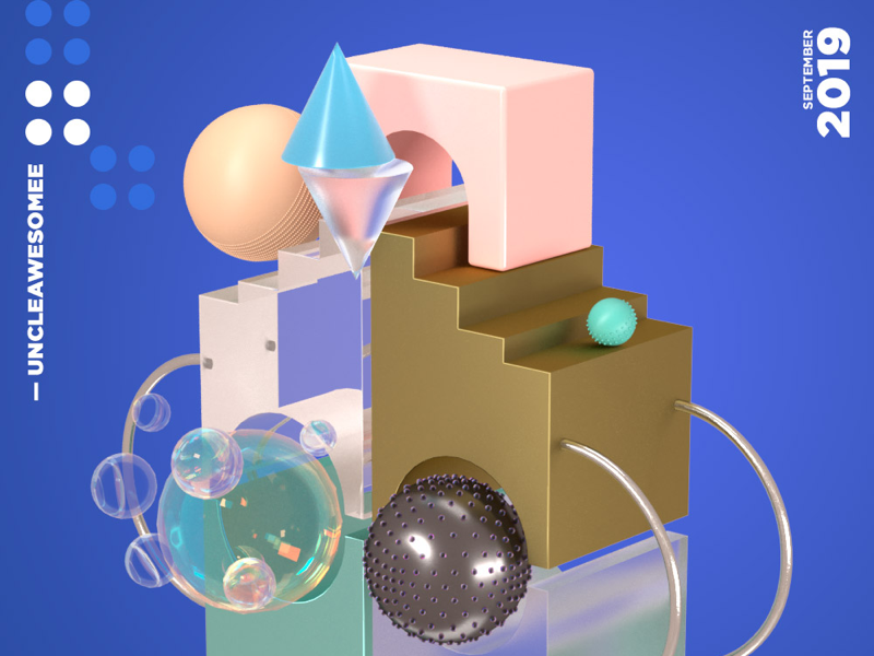 Abstract Poster abstract digital art digitalart render coronarender corona photoshop maxon cinema4d