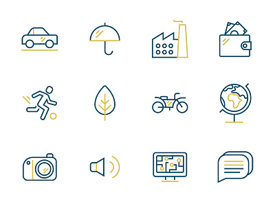 Bryte Icons design icon iconography icons illustration line line icons simple symbols