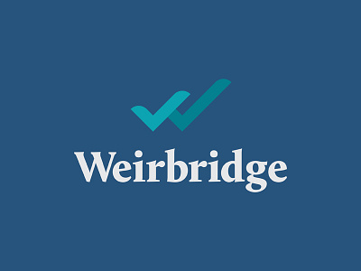 Weirbridge Logo branding design graphic design identity logo simple