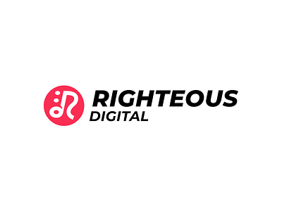 Righteous Digital latvia logo logotype music note riga sketchapp