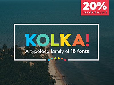 Kolka Typeface Family family font glyphsapp typeface typography