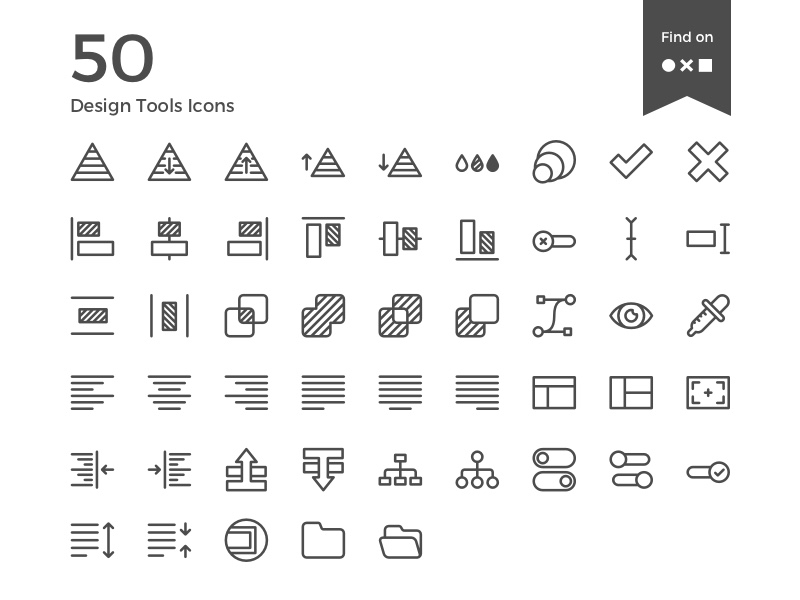 50 Design Tools by Andrejs Kirma on Dribbble