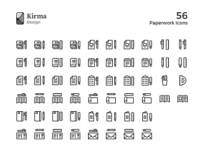 56 Paperwork Icons icon iconfinder iconset latvia nounproject paper pen pencil pictogram riga sketchapp