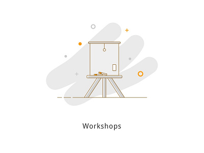 Workshops Icon brainstorm icon icons identity illustration latvia pictogram riga sketchapp workshop