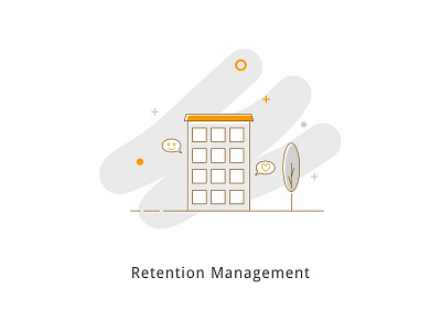 Retention Management Icon icon icons identity illustration latvia office pictogram riga sketchapp workspace