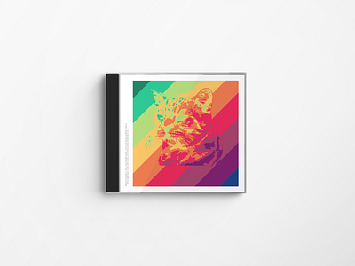 Cats on a Cover - Album Cover Art abstract album cover art clean colorfull cover art design graphic design illustration modern music