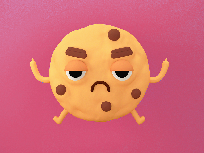 Angry Cookie by Violetta Stolz on Dribbble