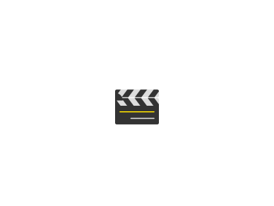 Clapperboard gif movie