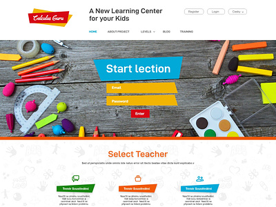 Calculus Guru branding design interface logo ui ux web